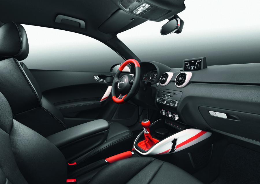 Интерьер Audi A1 Competition Kit Concept (8X) 2010 года  (фото 6 из 8)